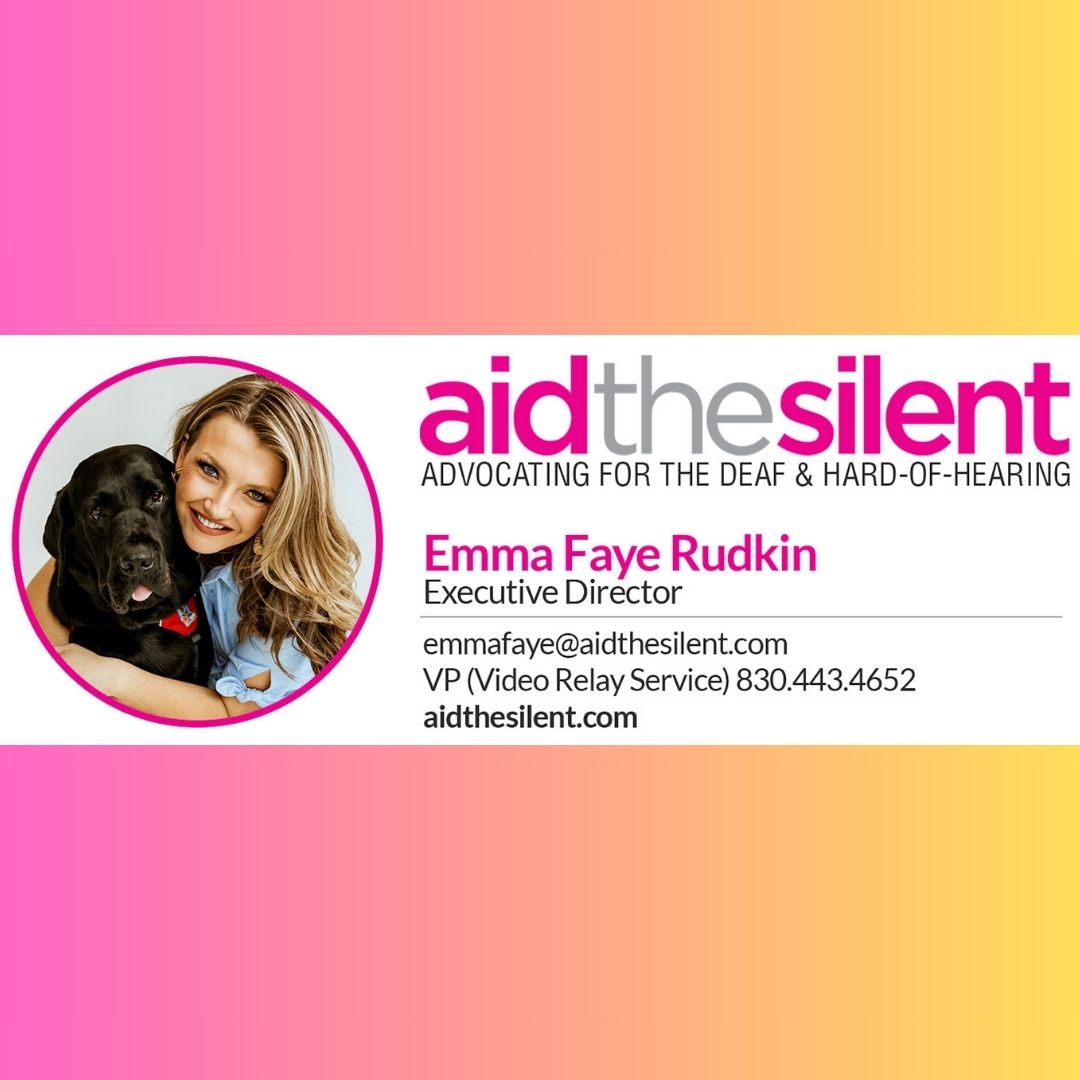 Emma Faye Rudkin Founder and Executive Director of Aid The Silent