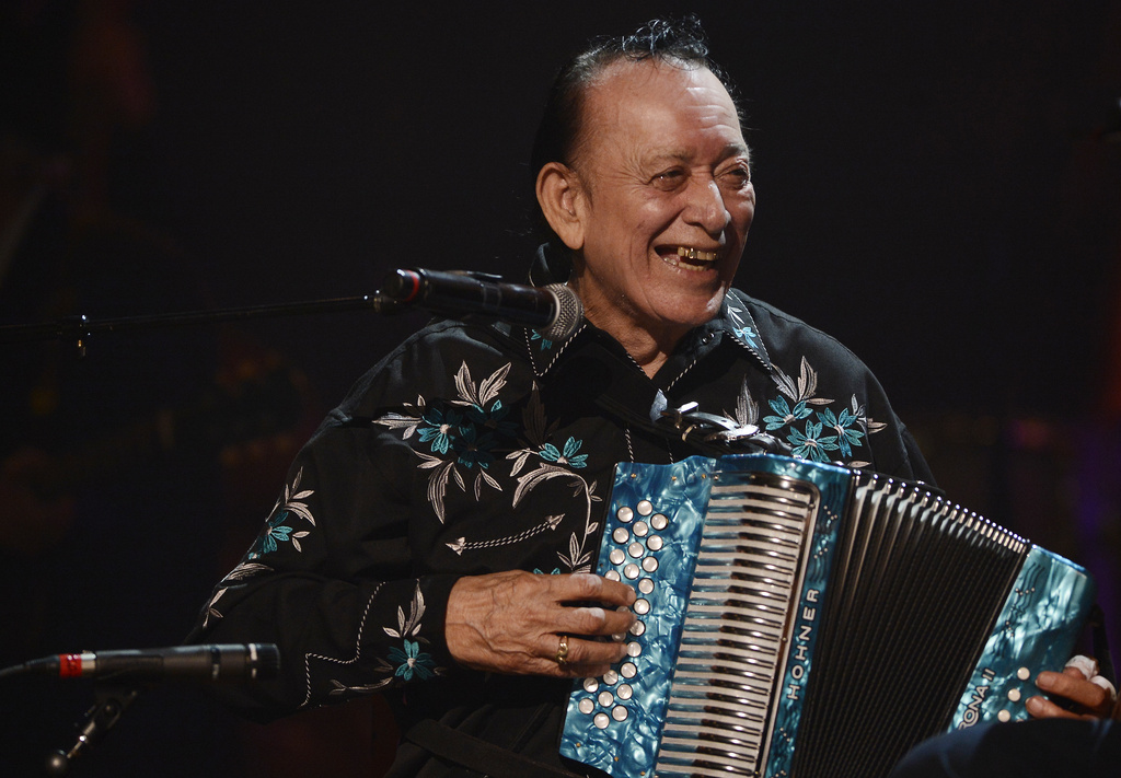 He was honored for “harnessing heritage to enrich American music” and that by “blending Norteño, Tex Mex, and Tejano music with the Blues, Rock n’ Roll, and Pop Music, he sings the soul of America’s Southwest.”