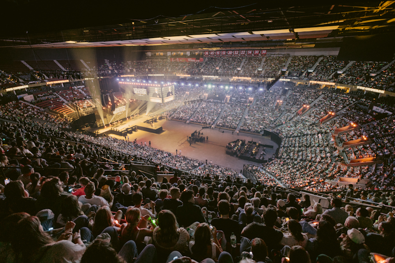 More than 35,000 attended the PDX Crusade. 