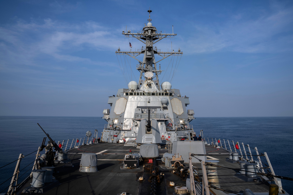 Iran Targets 3 U.S. Navy Ships