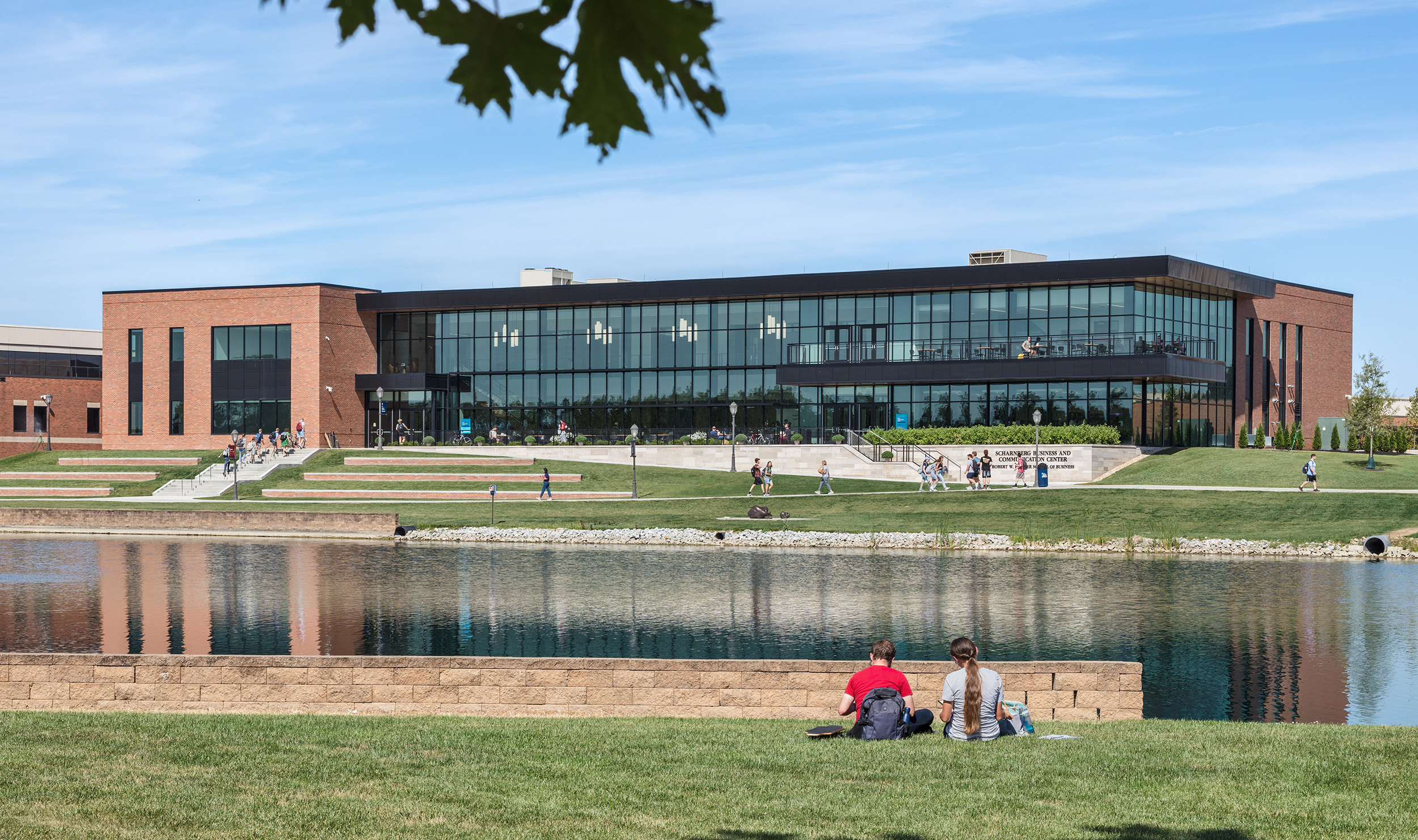 The Scharnberg Business and Communication Center, part of the $175 million fundraising campaign, stands as one of Cedarville’s newest educational facilities