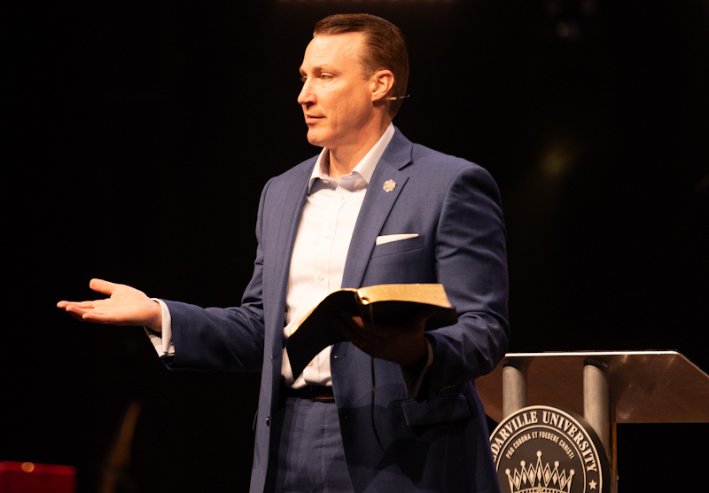 Theologian and author Dr. Thomas White, president of Cedarville University, 