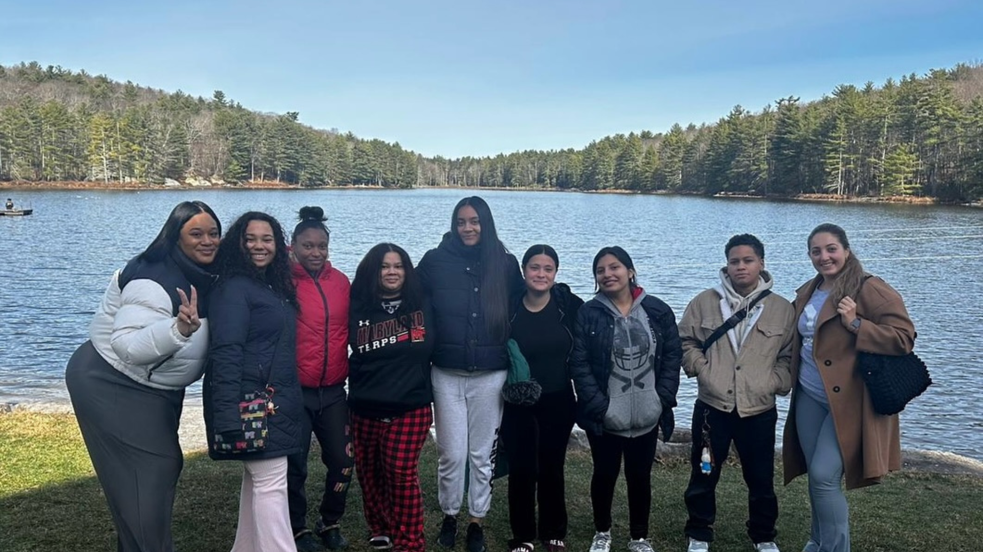 YoungLives mothers attend a group retreat.