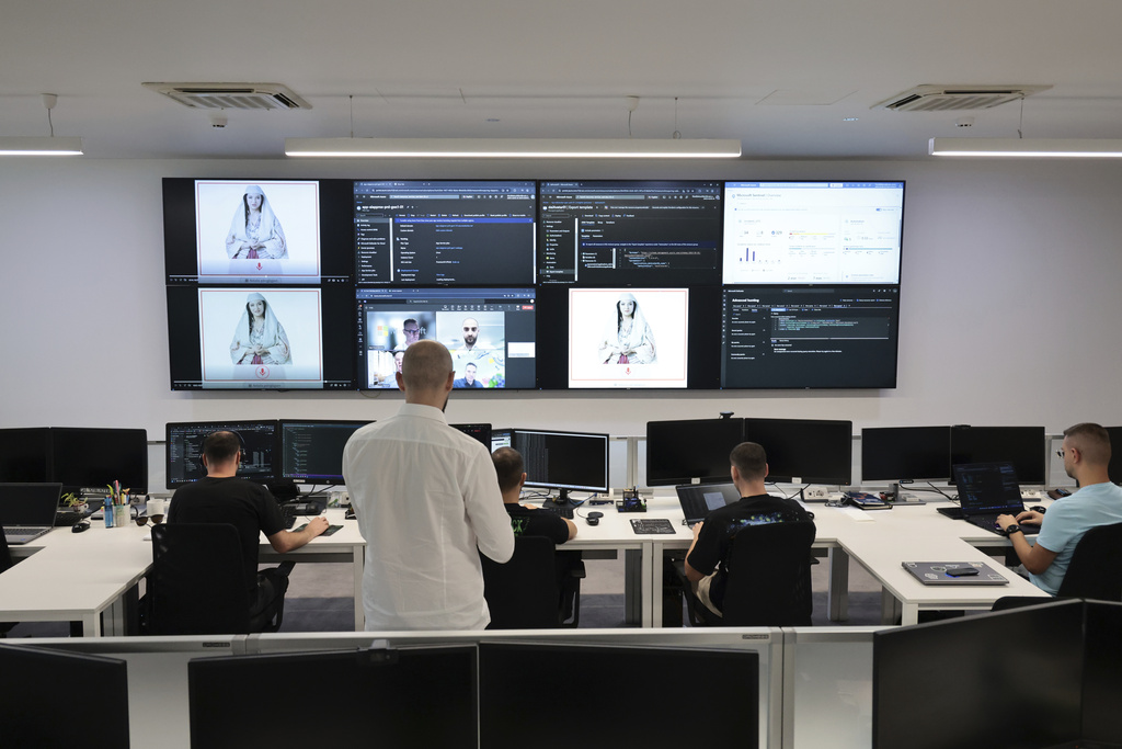 Albanian experts work at the National Agency for Information Society