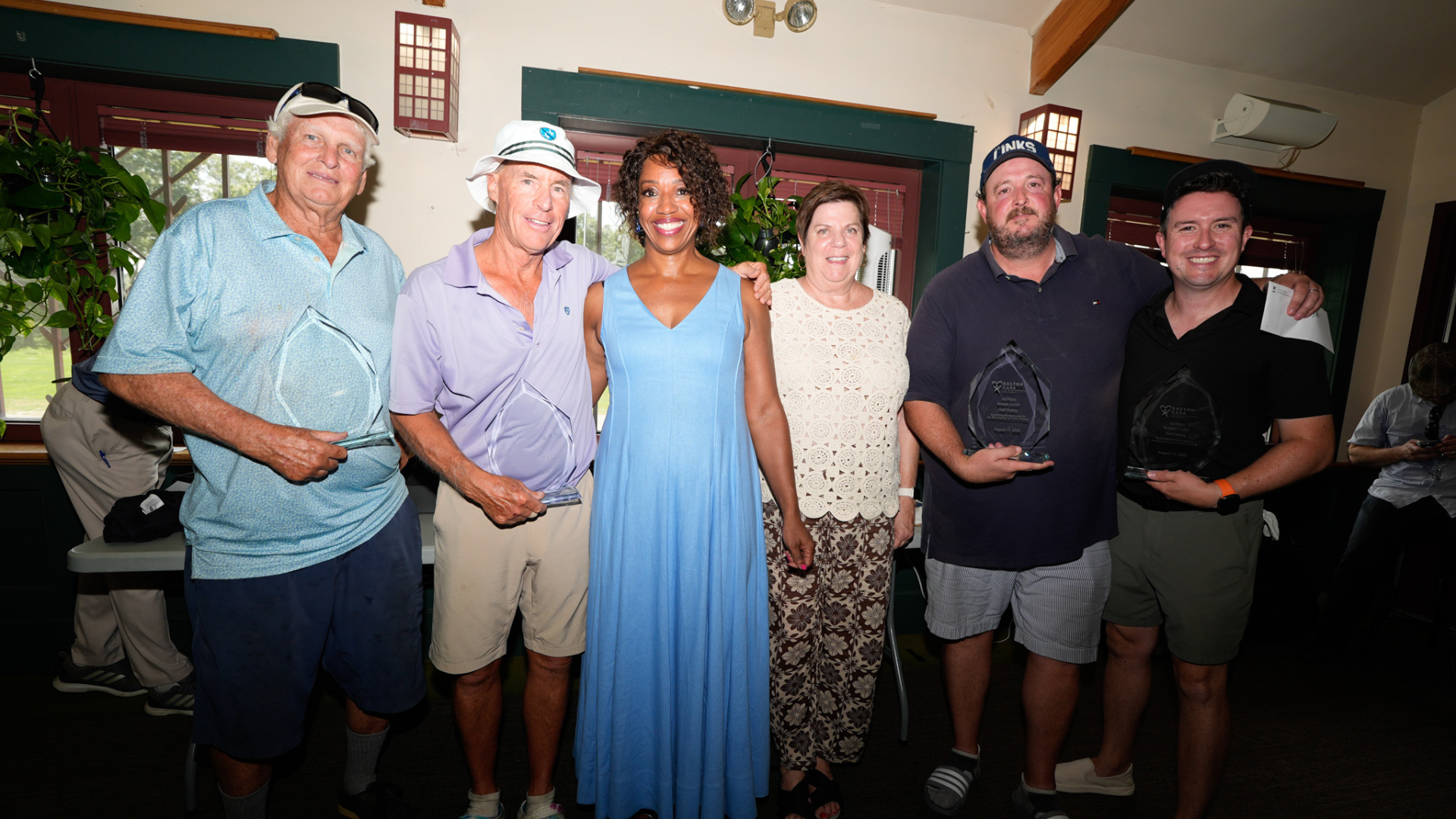 Nicole Stewart (pictured third from left) is serving in her third year as the executive director of Boston CASA.