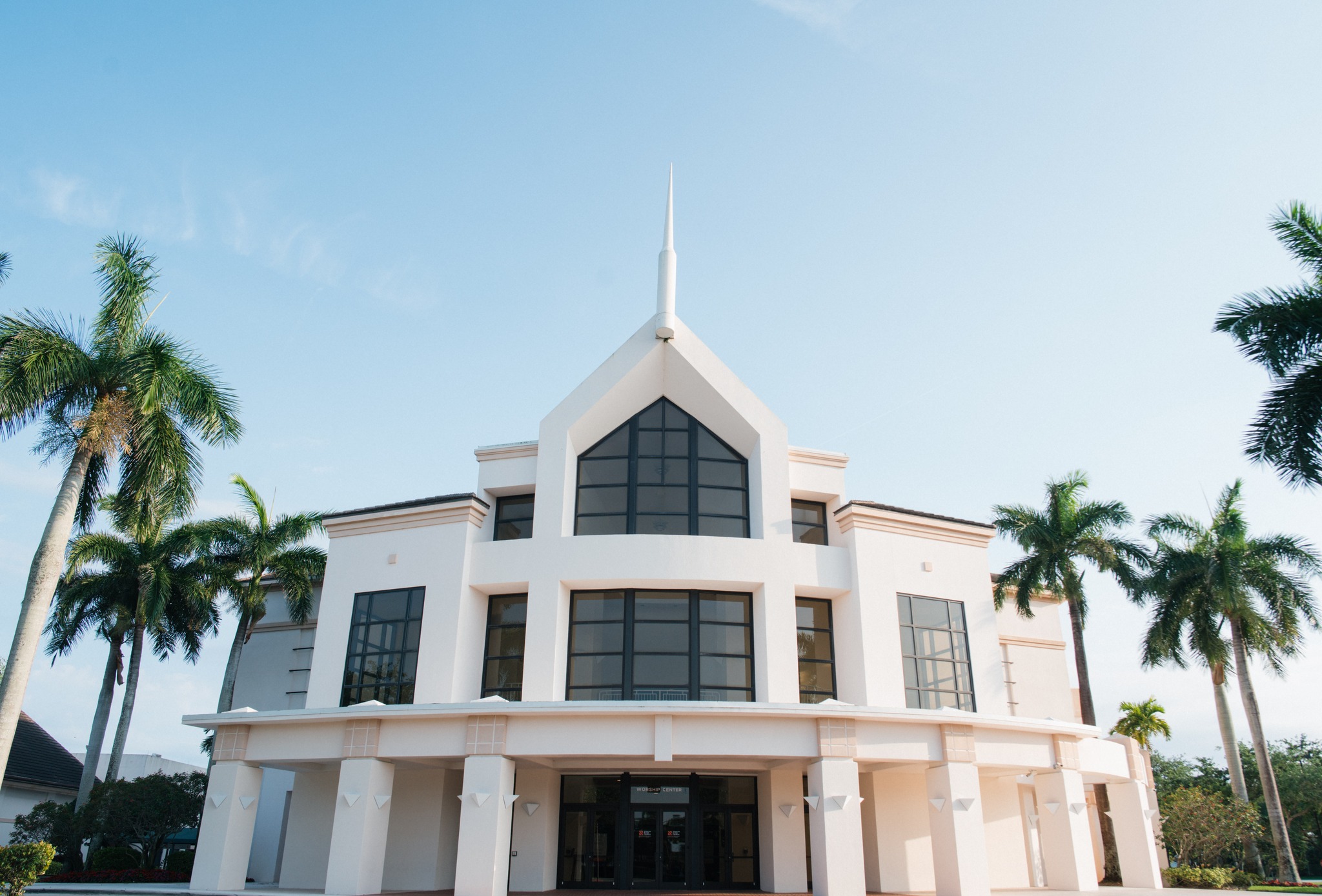 Spanish River Church in Boca Raton, Florida.