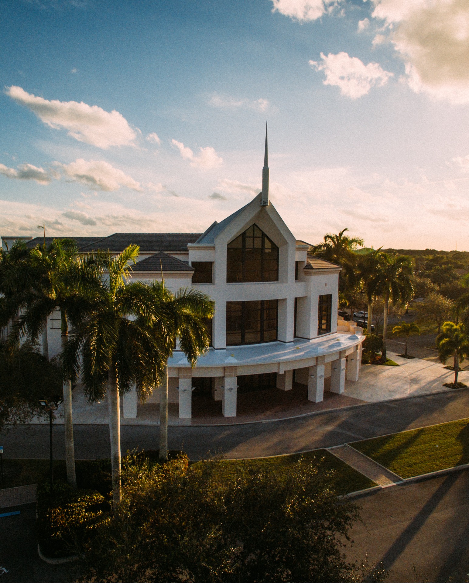 Spanish River Church in Boca Raton, Florida.
