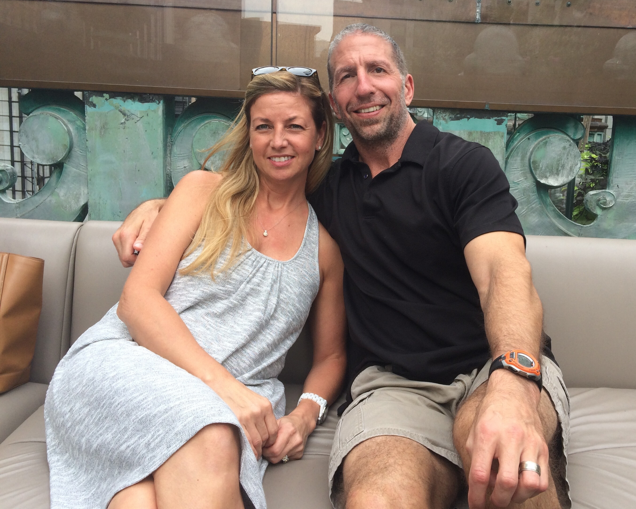 Pastor Adam Burt and his wife