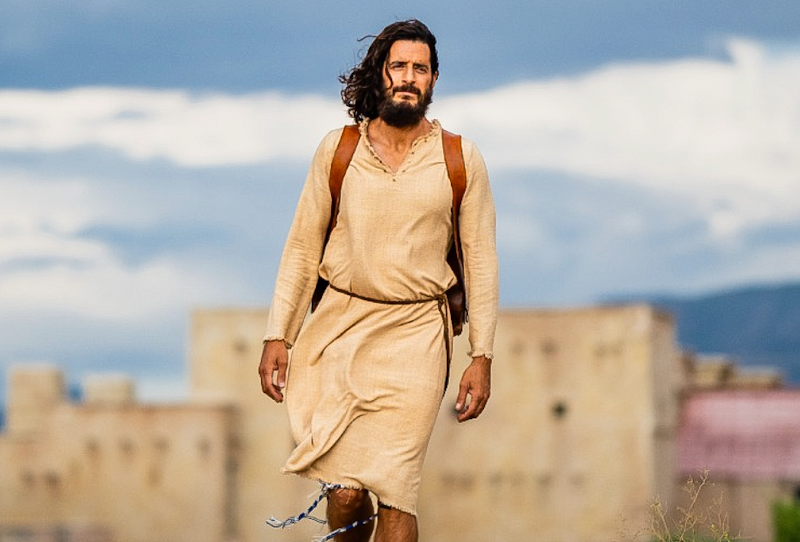 Jonathan Roumie in the Chosen TV series