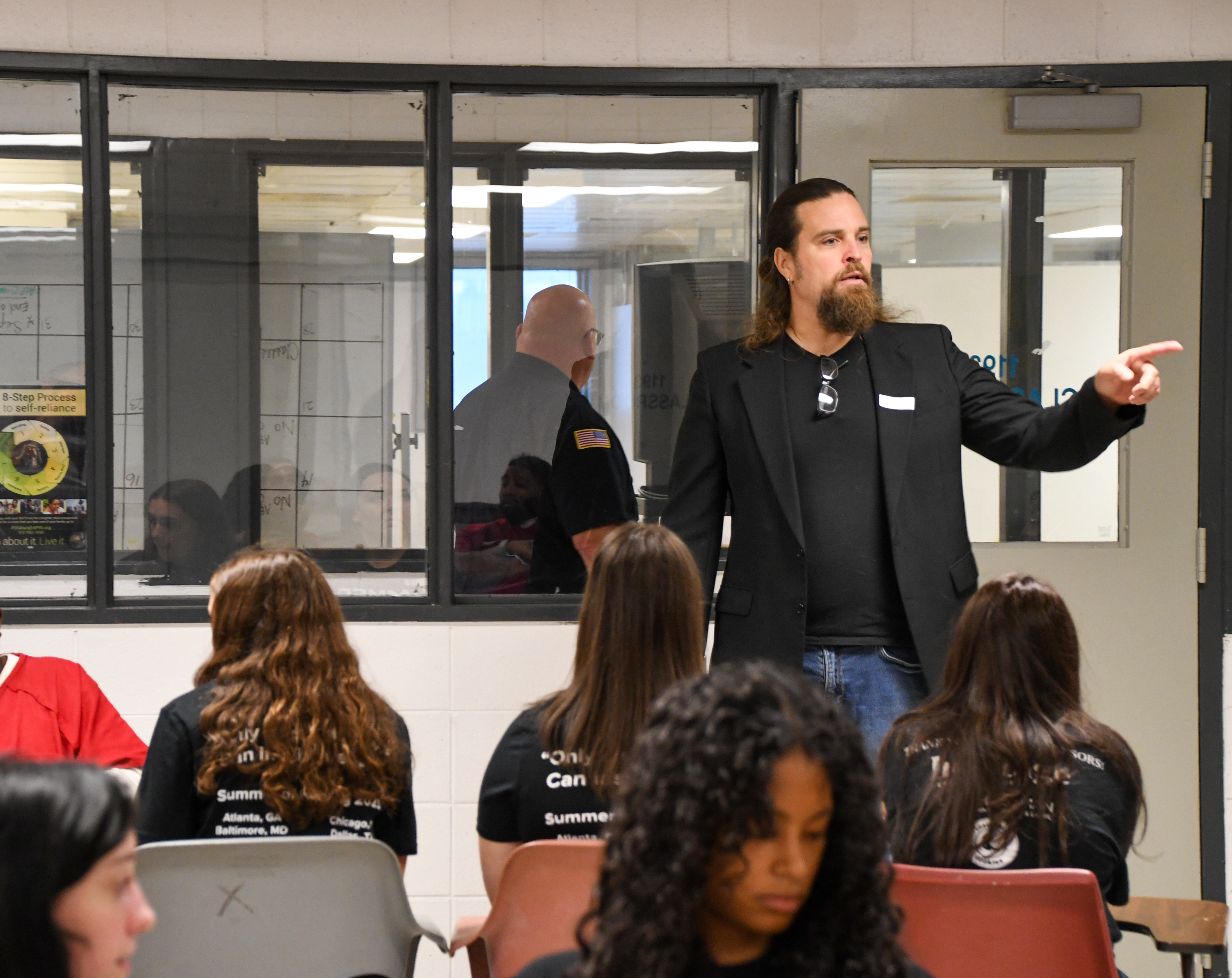 Dr. Norman Conti Teaching Students In Allegheny County Jail