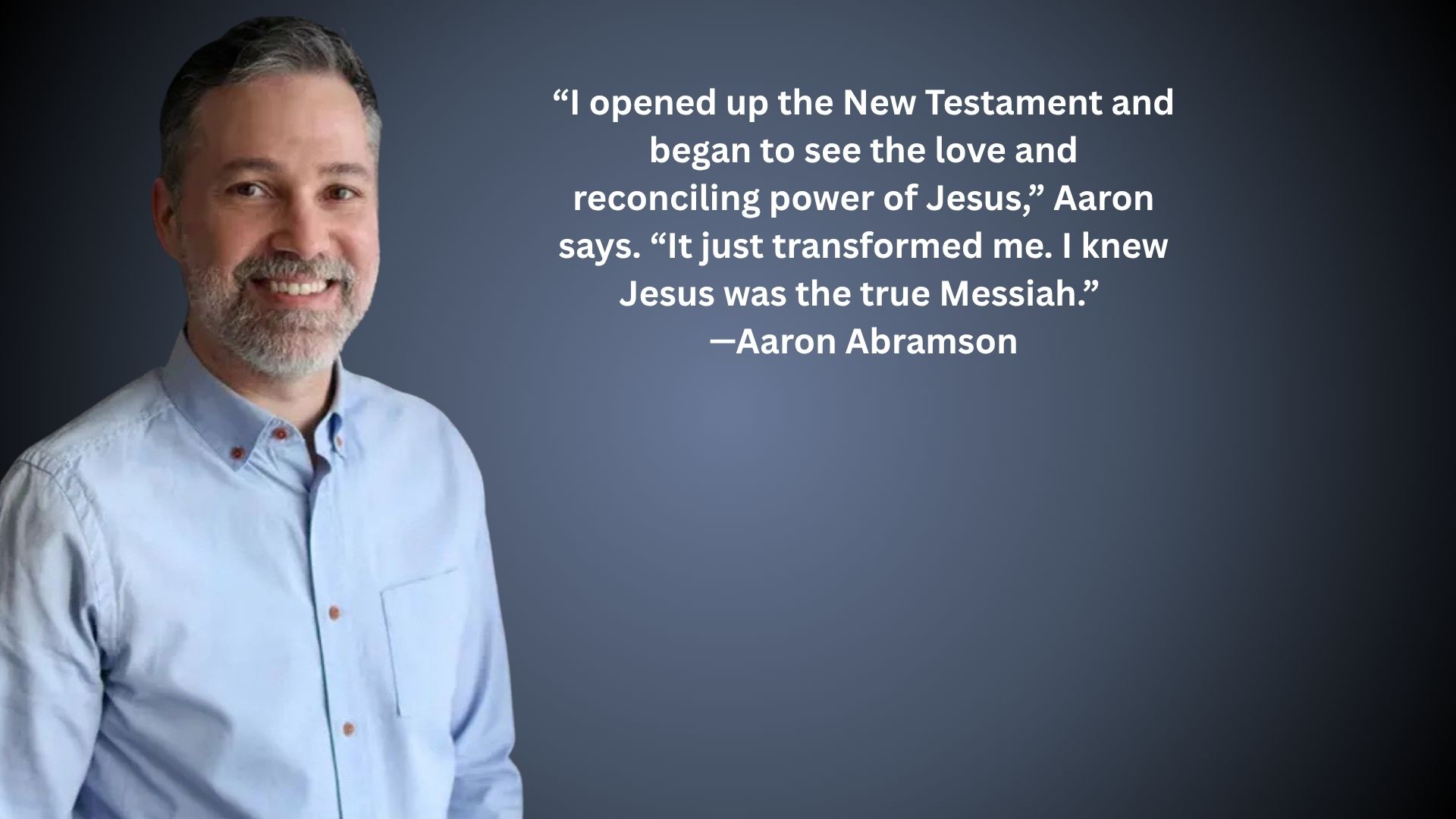 How The CEO Of 'Jews For Jesus' Found His True Identity — And The Hope That Changes Everything (+Podcast)