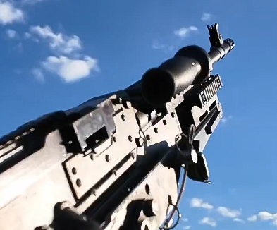 machine gun
