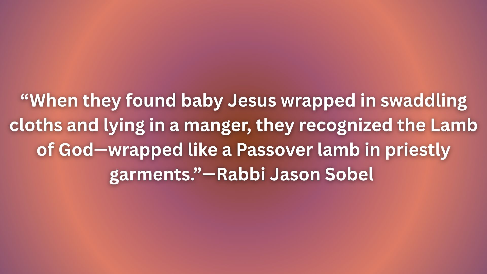 Rabbi Jason Sobel