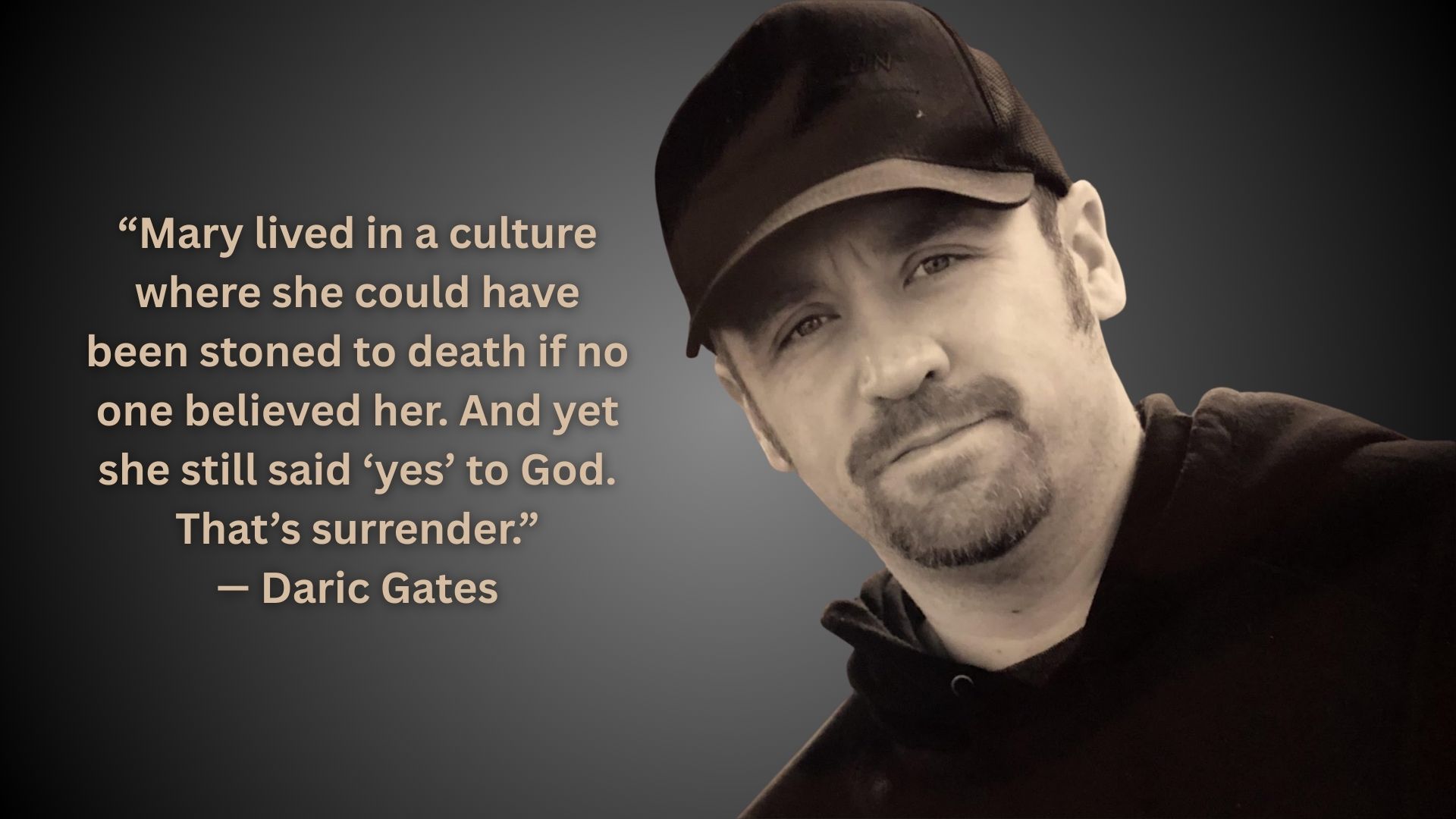 Daric Gates Producer and Director of "Virgin Birth"