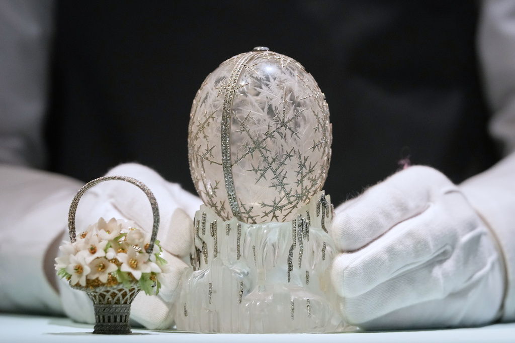 The Winter Egg by Faberge 