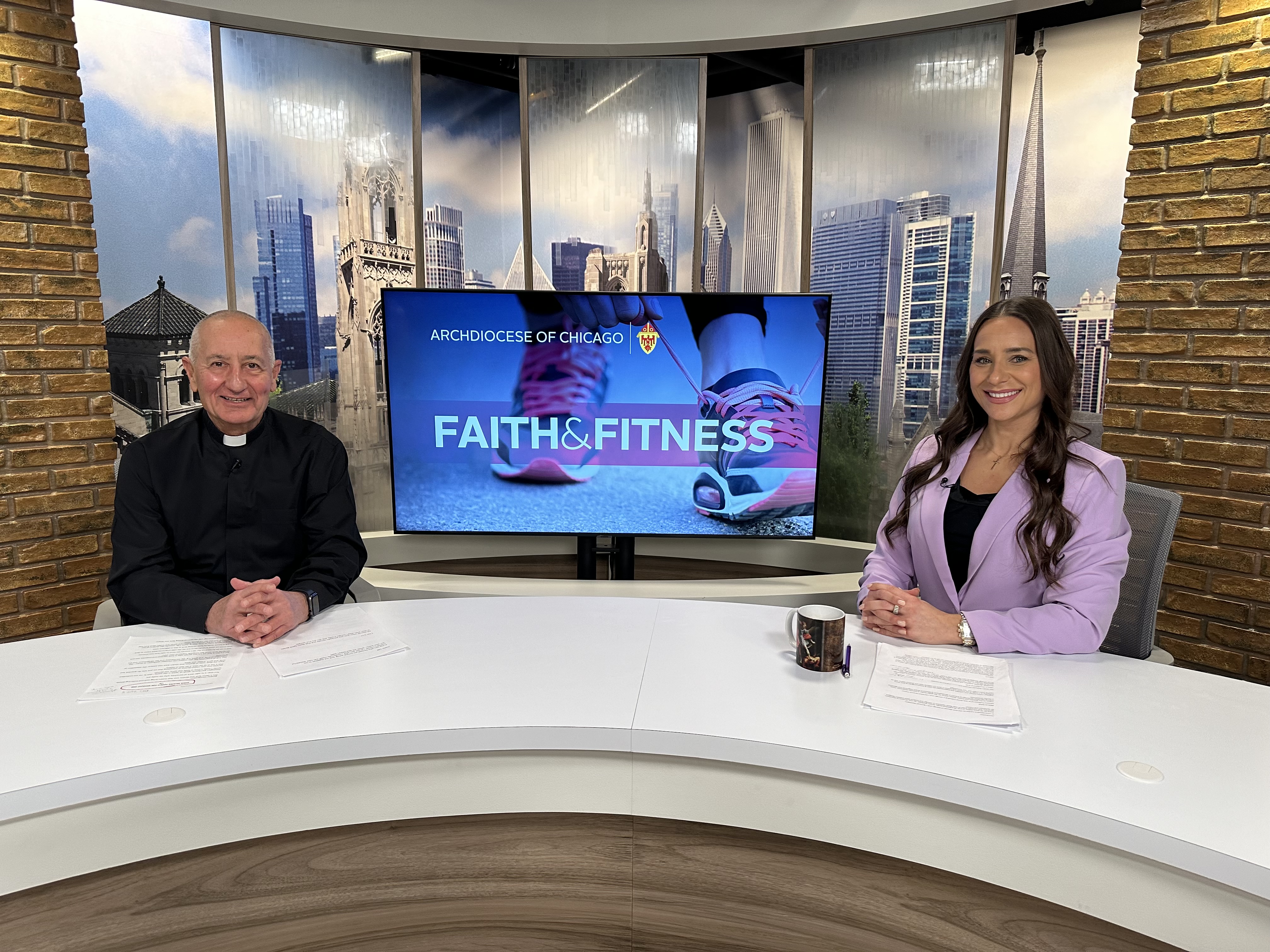 Michele Sotak leads the Faith and Fitness program at Chicago