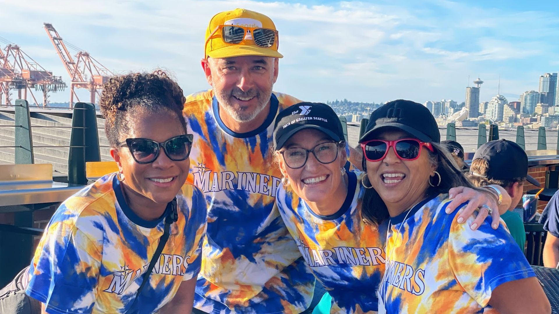 Greater Seattle YMCA President and CEO Loria Yeadon and staff members