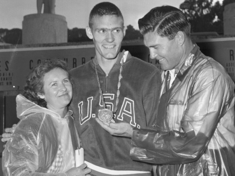 Earl Young With His Parents