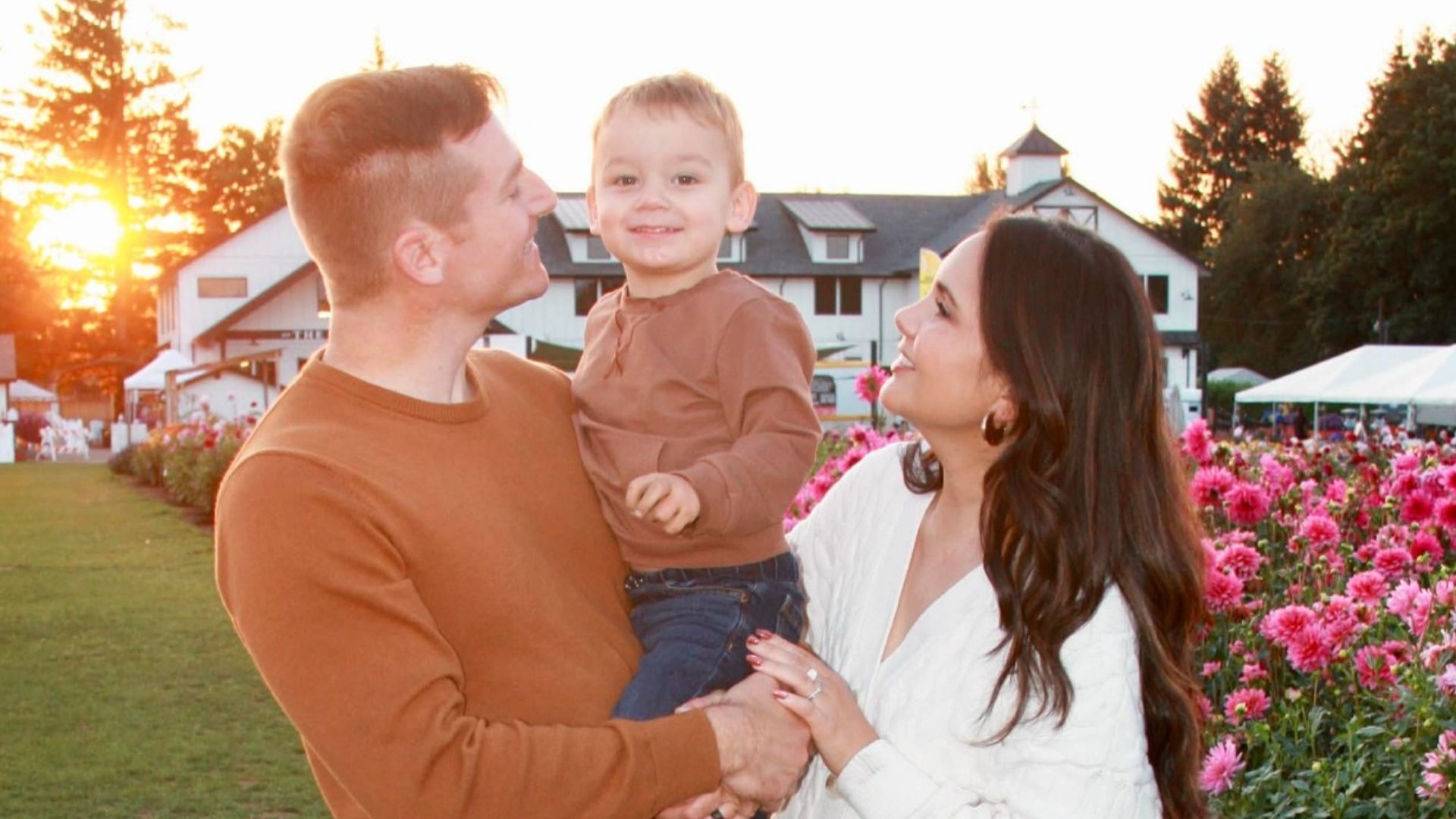 Lieutenant Sarah Culley and her husband David celebrate adoption day with their son, Nathaniel
