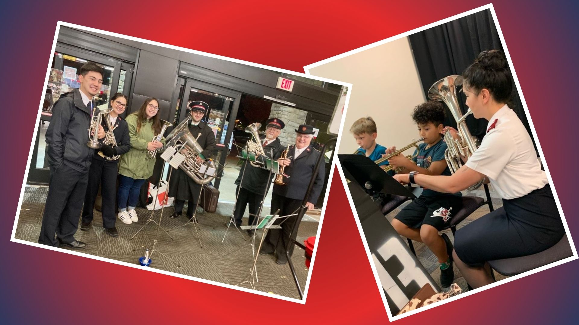 Lieutenant Sarah Culley pours into the next generation — leading in the Salvation Army Band while mentoring a young musician.
