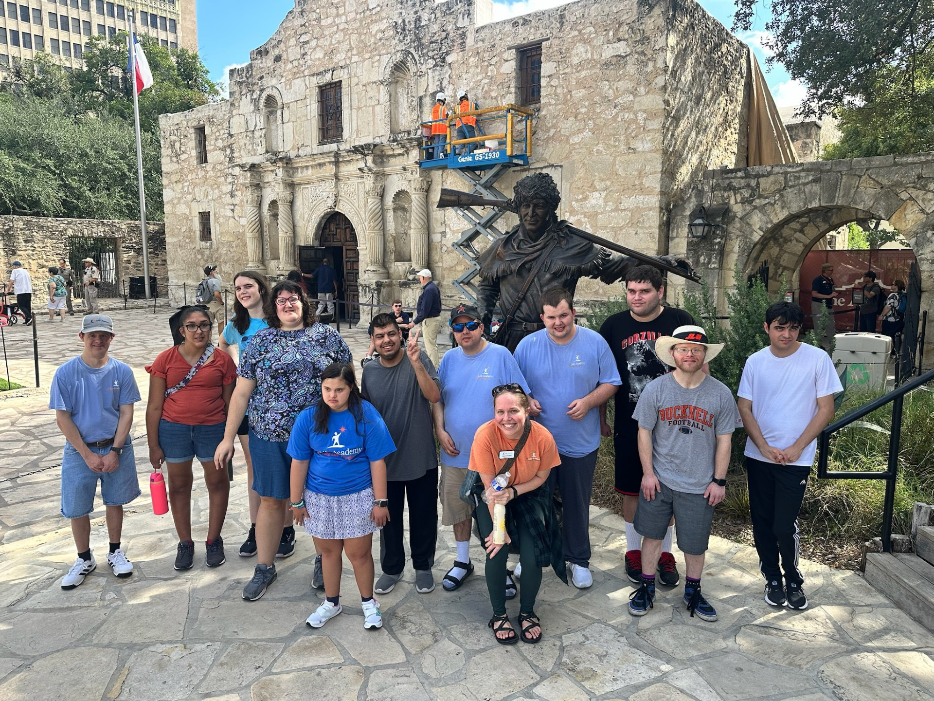 SA Life Academy STARS Visiting The Alamo