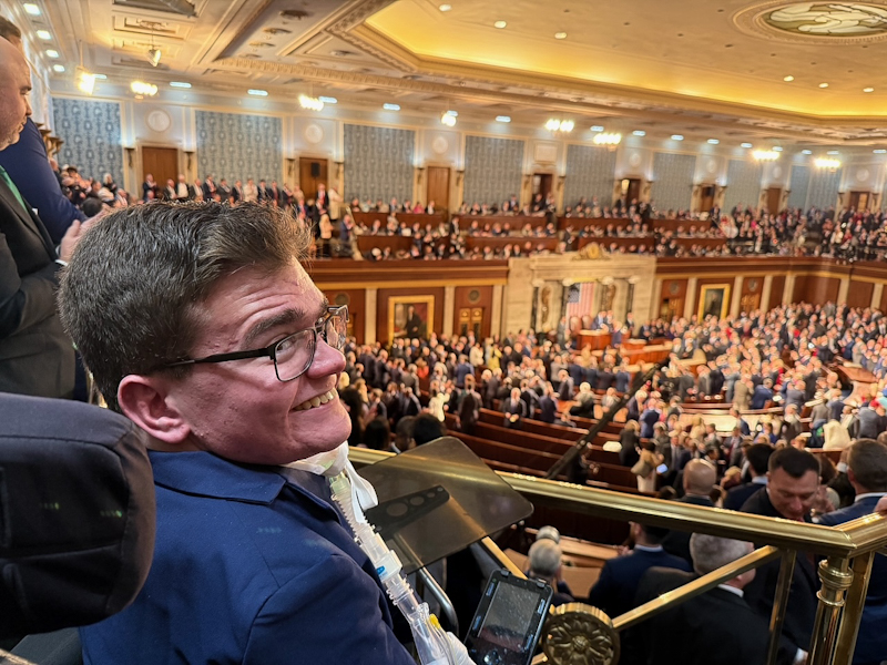 With Big Dreams Of Serving His Country, Christian Student Gets Prime 'State Of The Union' Seat