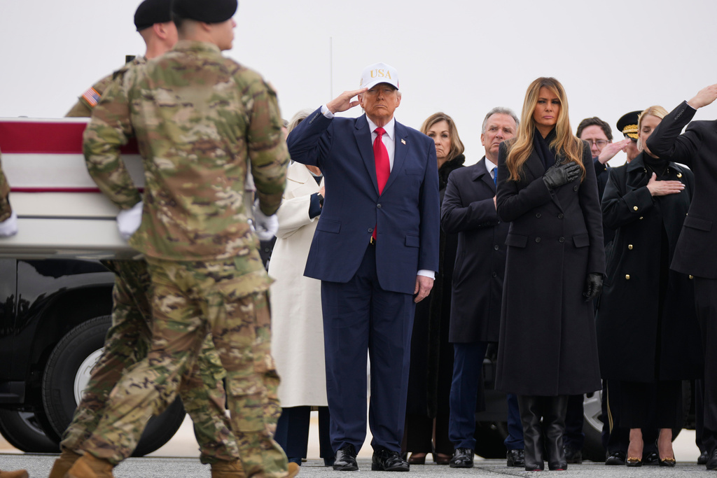President Trump Honors The Fallen, Military Families, As Remains Come Home 