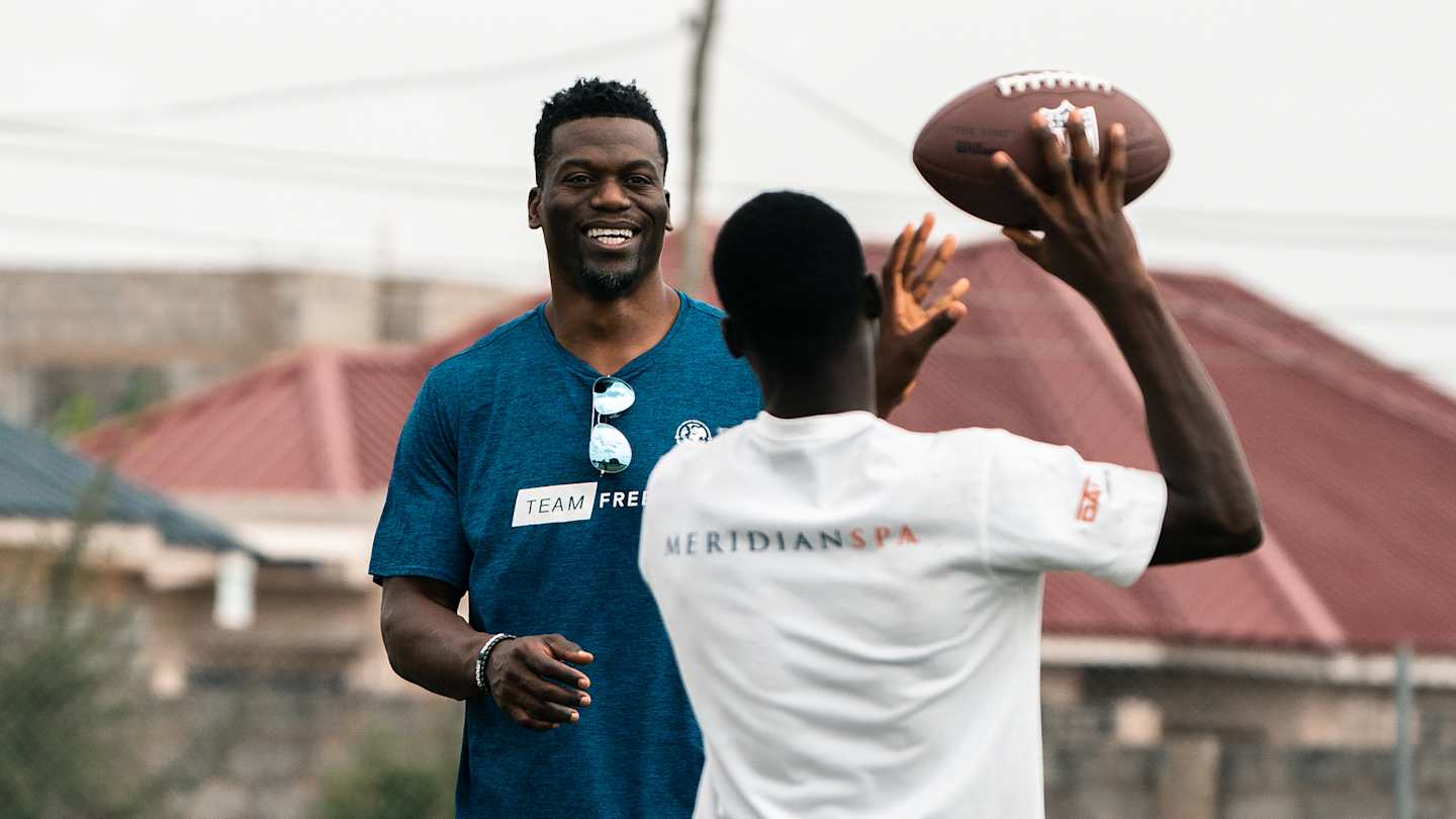 Benjamin Watson and kid