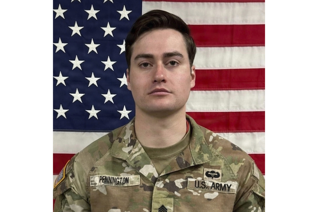  U.S. Army Sgt. Benjamin N. Pennington, 26, of Glendale, Ky. 