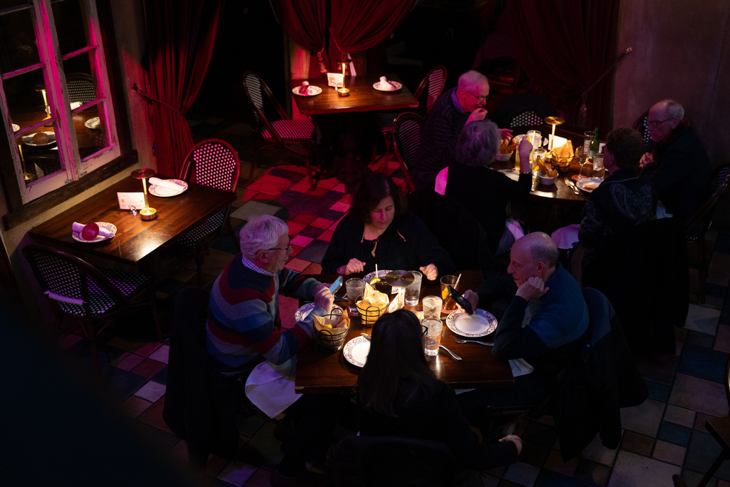 Diners eat at Cuba Libre Restaurant in Philadelphia