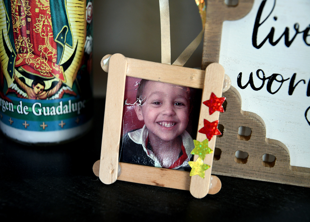 A childhood photo of Max Osterman, whose mother says he died after taking fentanyl he bought from a dealer on Snapchat