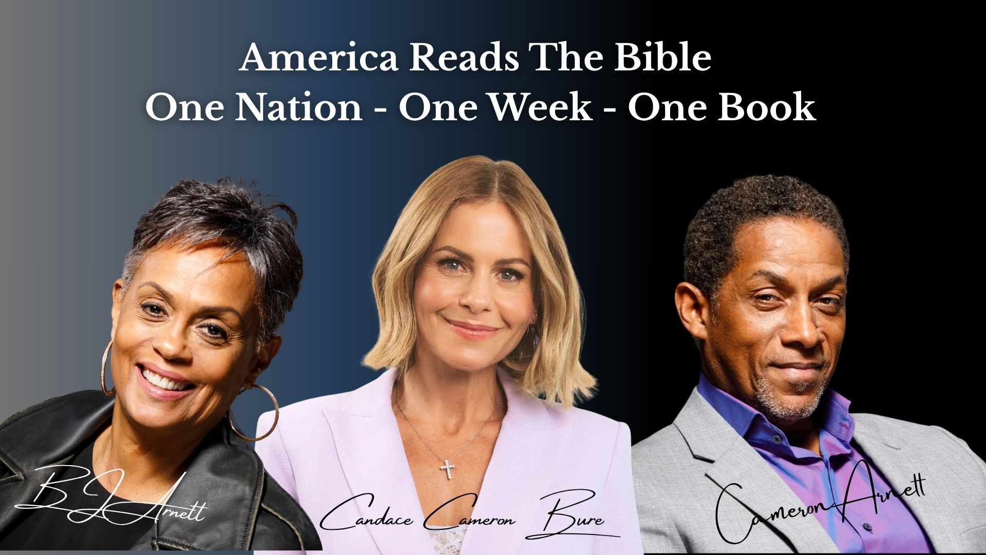 BJ Arnett National Spokesperson; Candace Cameron Bure National Spokesperson and  Cameron Arnett National Spokesperson