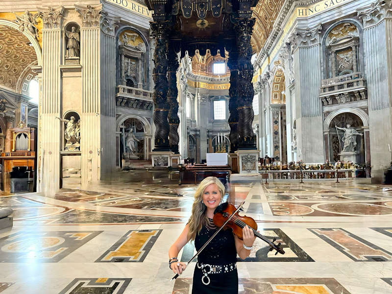 Rosemary Siemens at Vatican