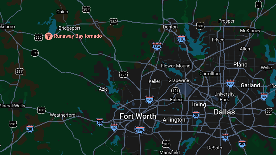 Lives Lost, Families Displaced In Tornado NW Of Fort WOrth