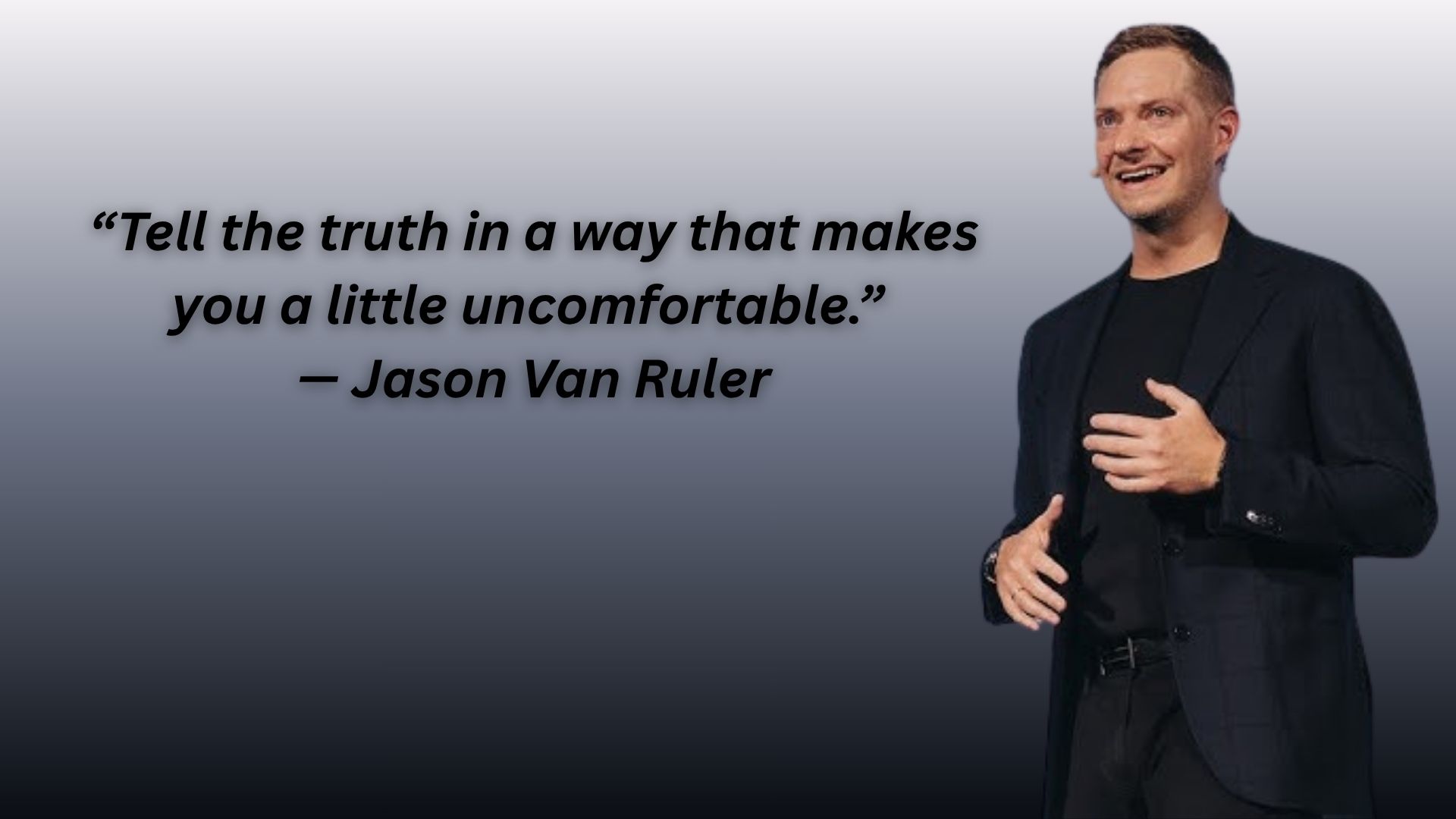 Jason Van Ruler, psychotherapist and author of Discovering Your Communication Type