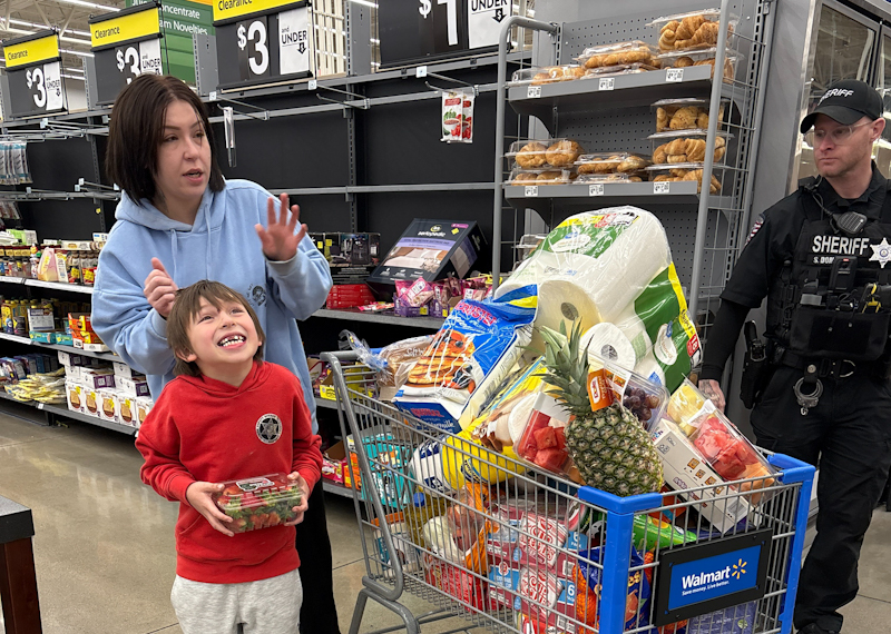 Deputies Step In To Bless Family After Fridge Food Spoils - Power Was Shutoff Because Of Past-Due Bill 
