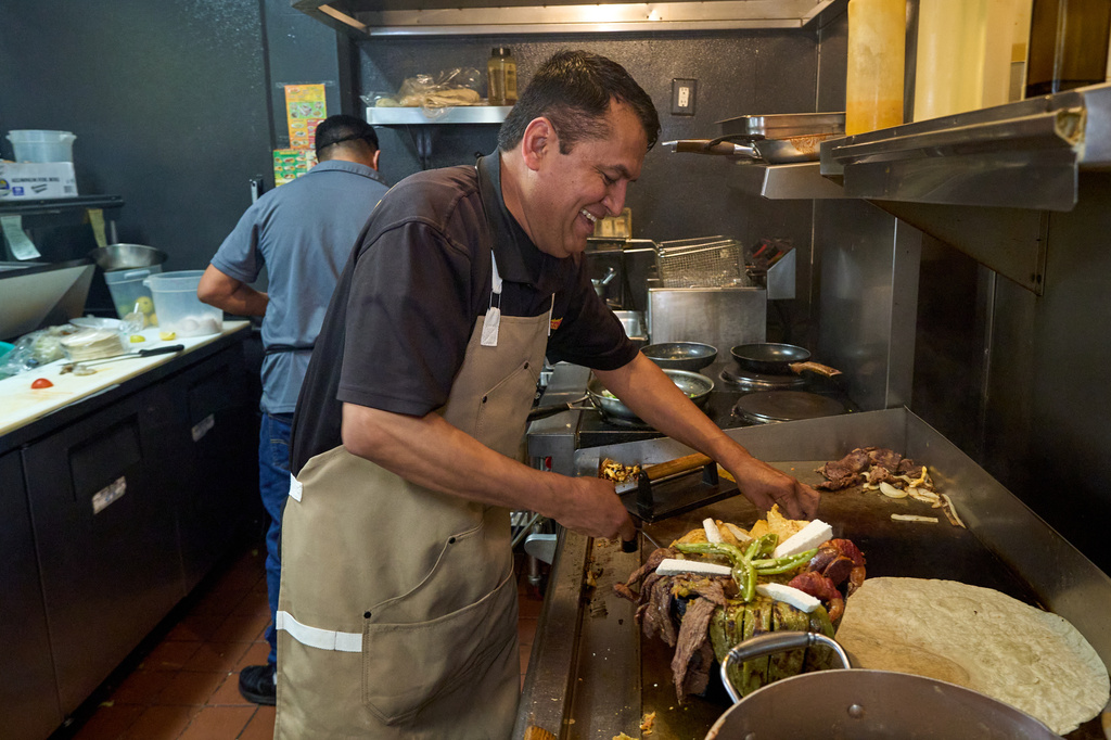 Mexican restaurant owner-chef Marco Mendoza 