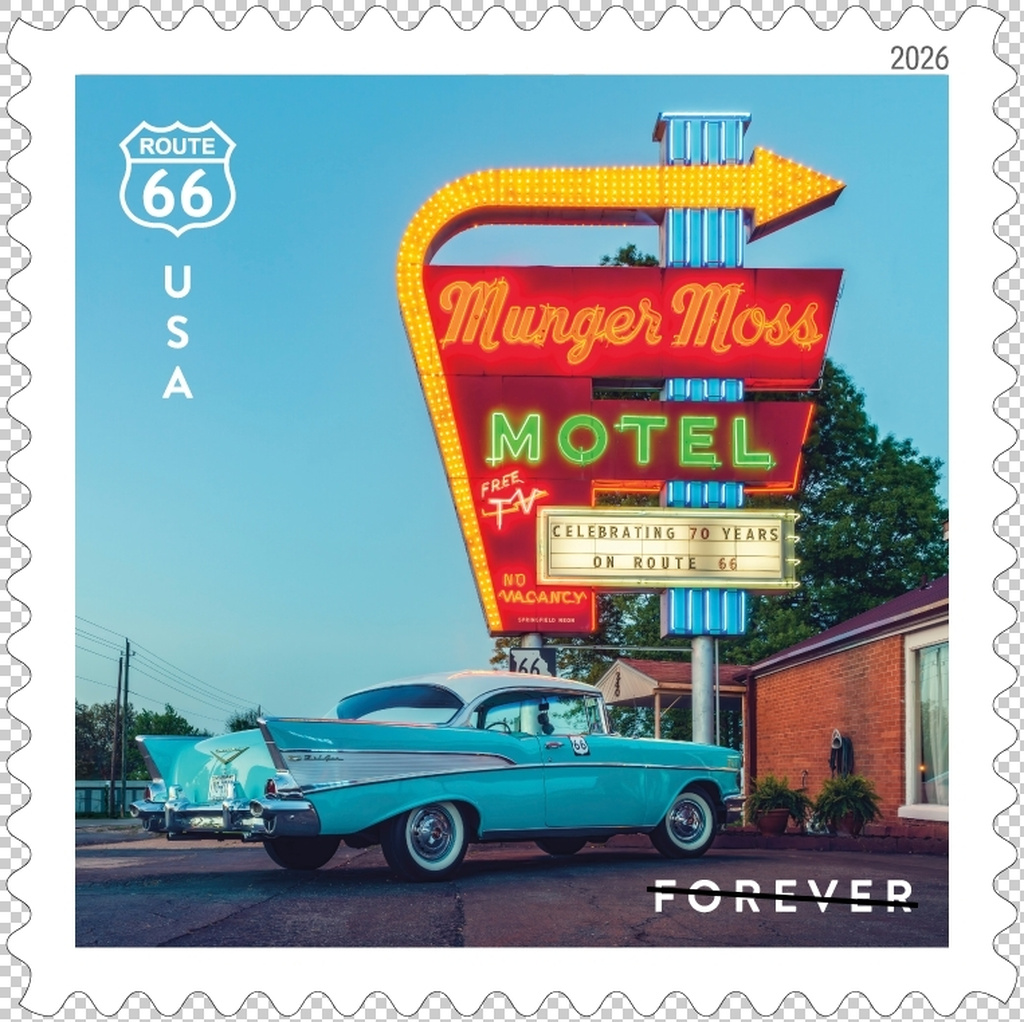 Historic motel along Route 66 in Lebanon, Mo.