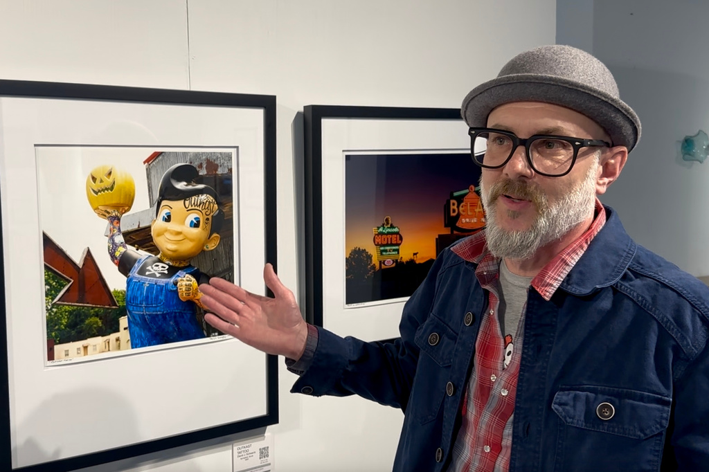 Photographer David J. Schwartz discusses photos he has made while traveling Route 66 over two decades