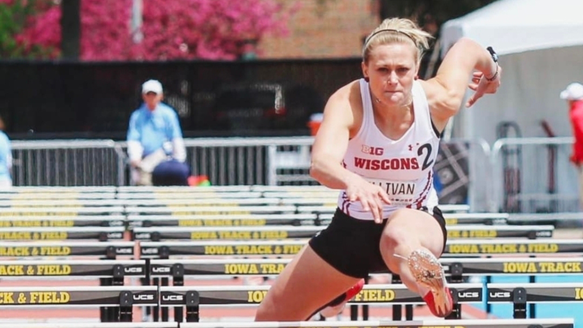 Sullivan competed in the heptathlon for Wisconsin.