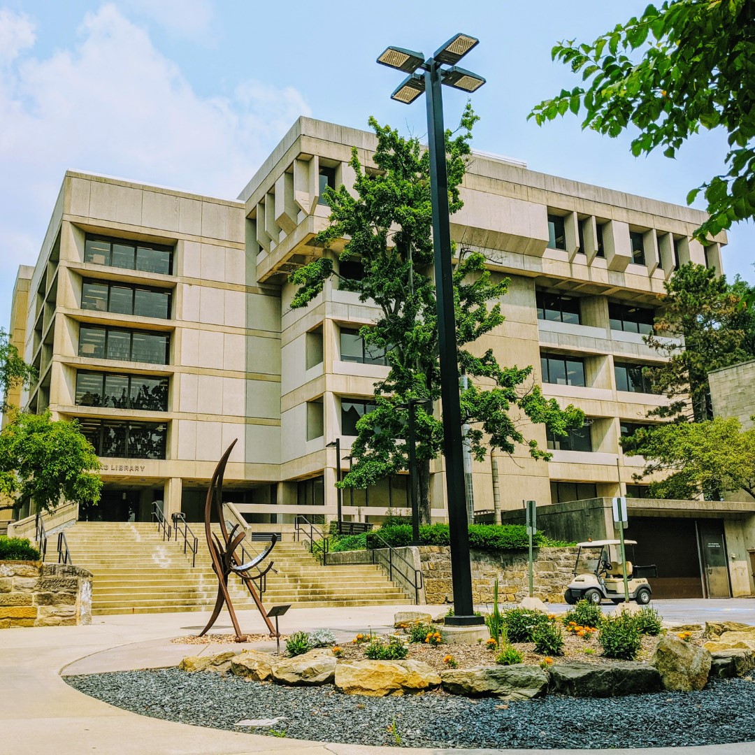 Maag Library on the campus of Youngstown State University celebrates its 50th anniversary.