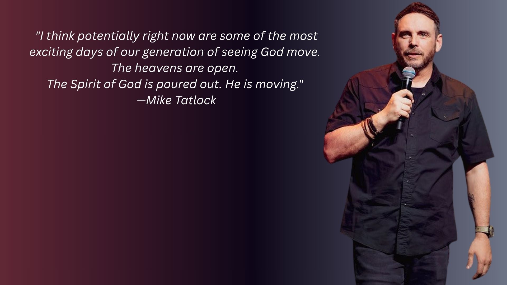 The Headlines From Heaven: Pastor Mike Tatlock Says God Is Moving In Portland (+Podcast)