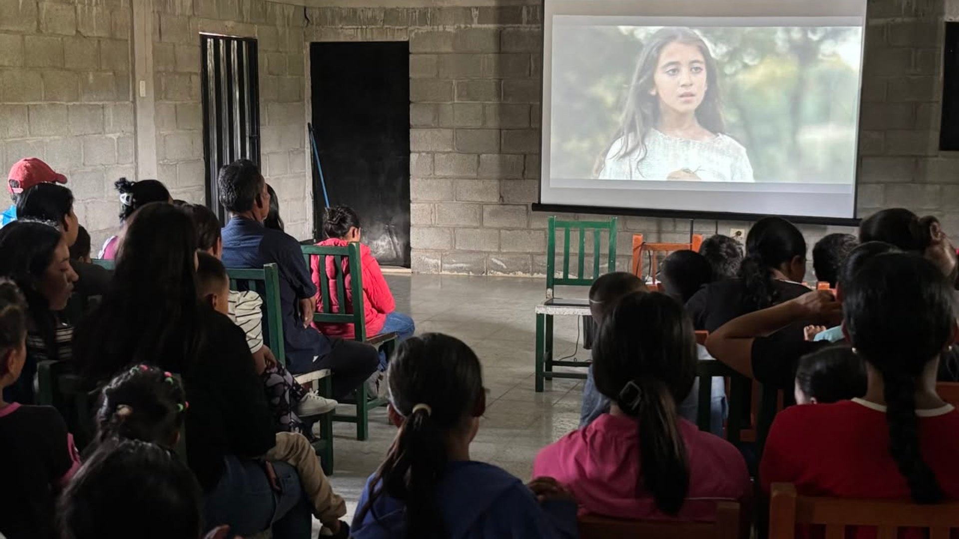 A translated The Chosen episode shown to a captive audience.