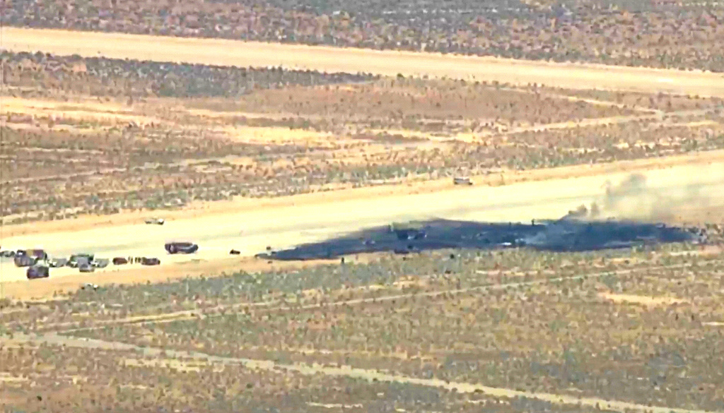 Please Pray For Families: 8 Lives Lost As B-52 Crashes On Take-Off At Edwards Air Force Base