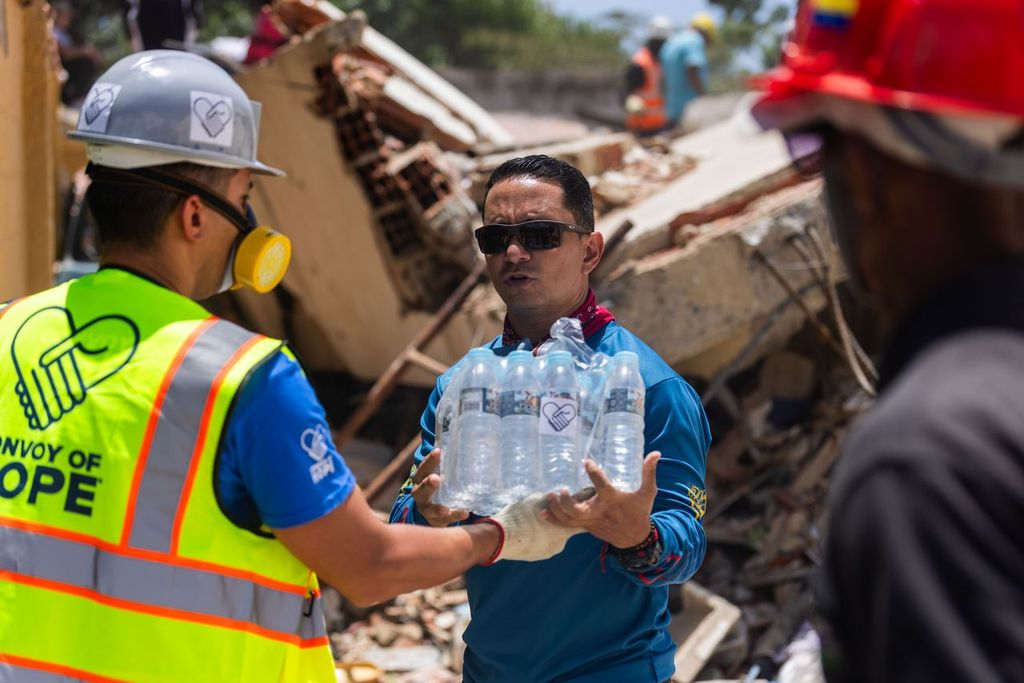 Convoy Of Hope Continues Relief, Encouragement To Venezuela Quake Survivors 