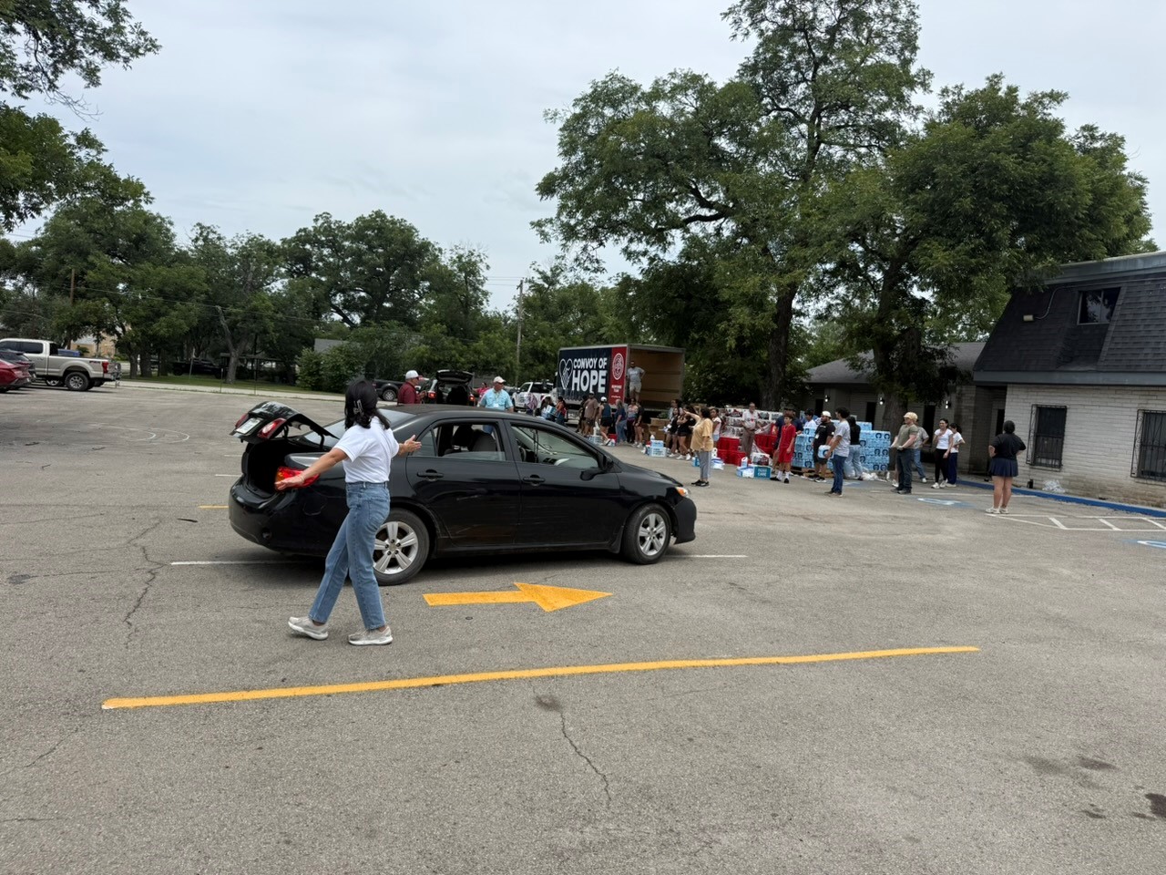 Convoy of Hope relief center