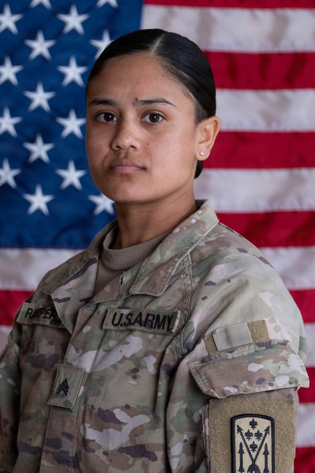 Sgt. Angel Rampersad of Ozone Park, N.Y.