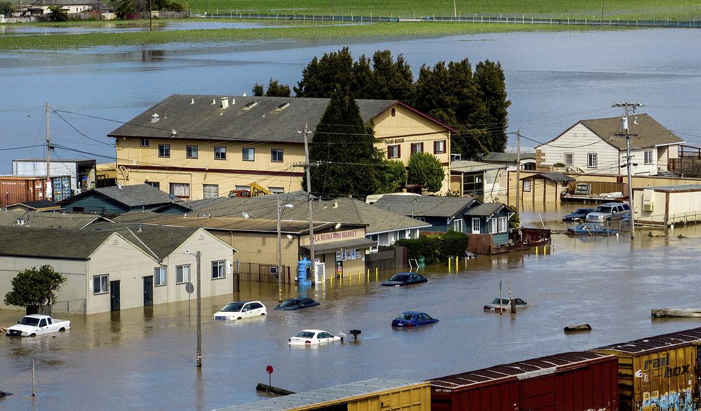 Still Stormy In California, Causing Additional Flooding Positive
