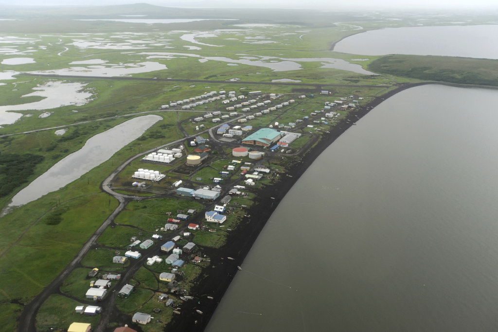 Aerial view of the Yup