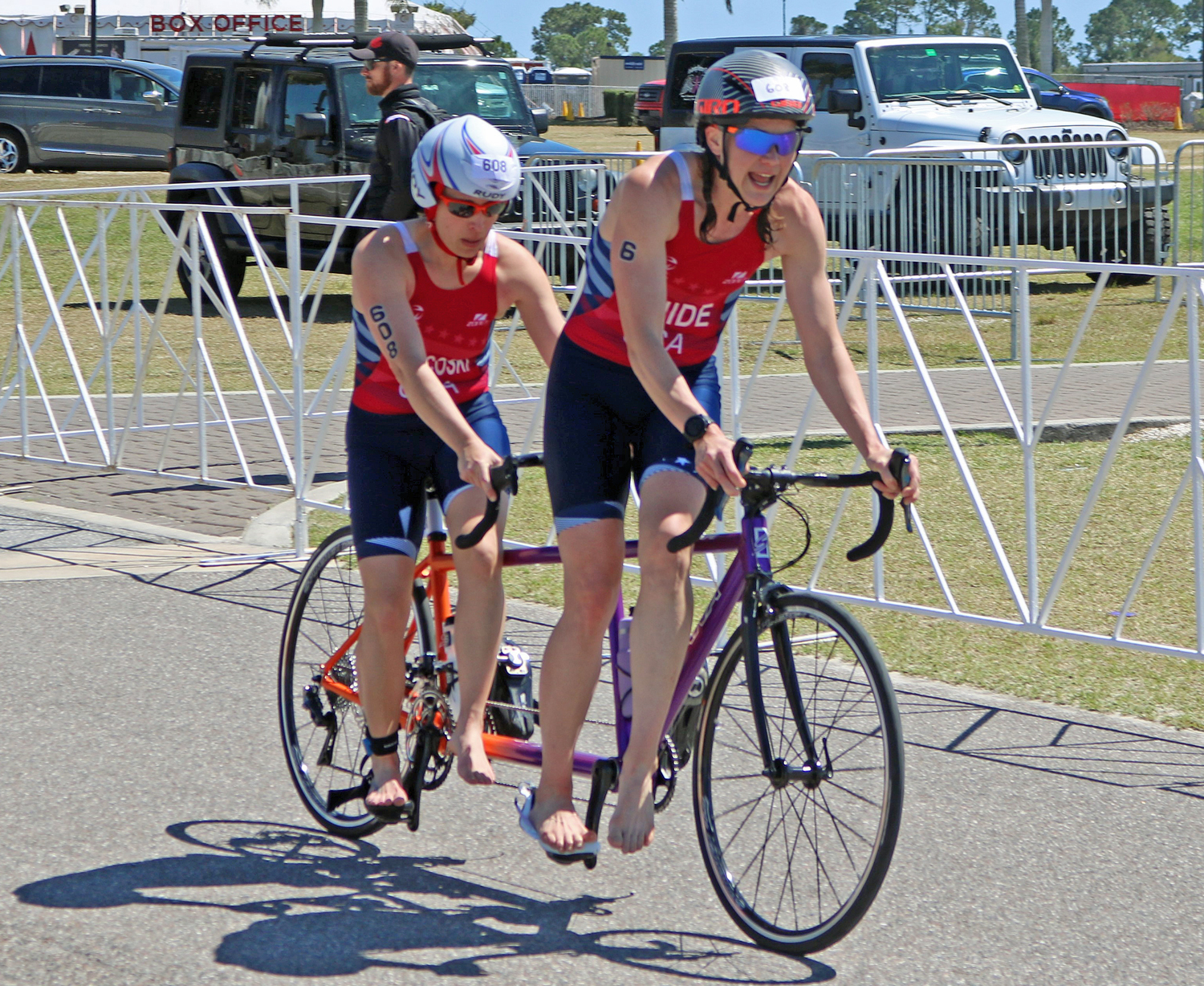 Deborah Chucoski (L) and Guide